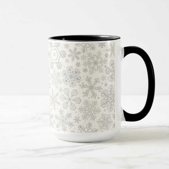 Caneca Snowflakes (Direita)