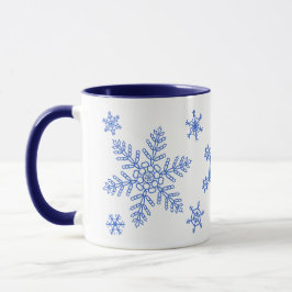 Caneca Snowflakes Combo Mug