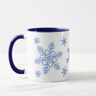 Caneca Snowflakes Combo Mug