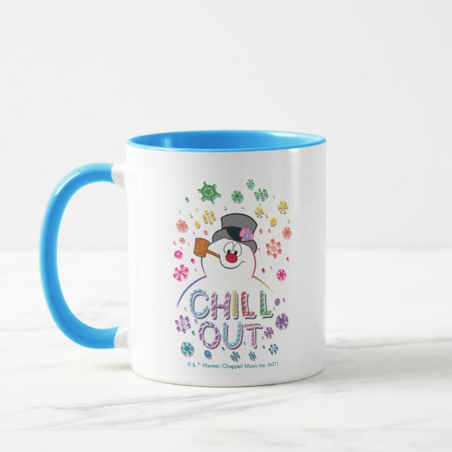 Caneca Snowman™ congelado | Colunas Arco-Íris "Frio" (Esquerda)