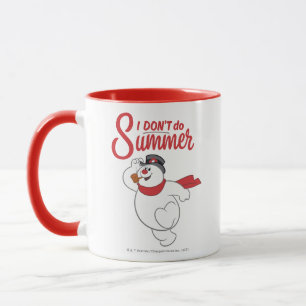 Caneca Snowman™ congelado   Eu não faço verão