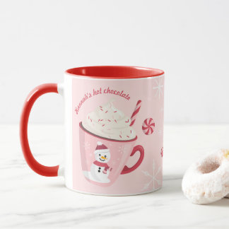 Caneca Snowman Holiday Hot Chocolate Mug