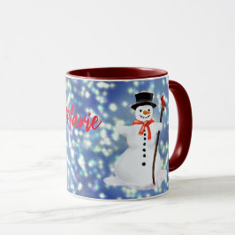 Caneca Snowman Hot chocolate Mug