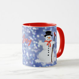 Caneca Snowman Hot chocolate Mug