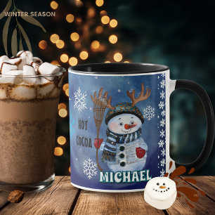 Caneca Snowman Hot Cocoa Mug Encantado