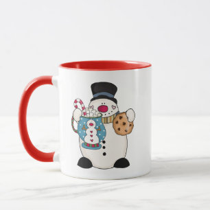 Caneca Snowman Mug Personalizado