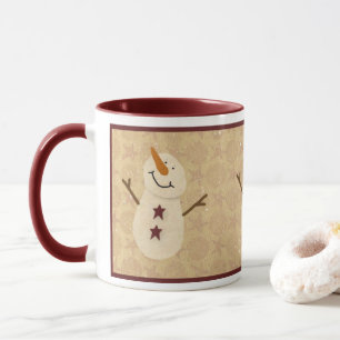 Caneca Snowman Mug Primitivo