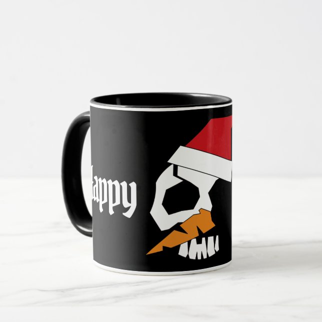 CANECA SNOWMAN SKULETONS BHQ (Frente Esquerda)