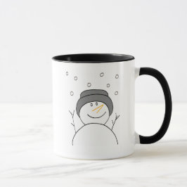 Caneca Snowman Smiling