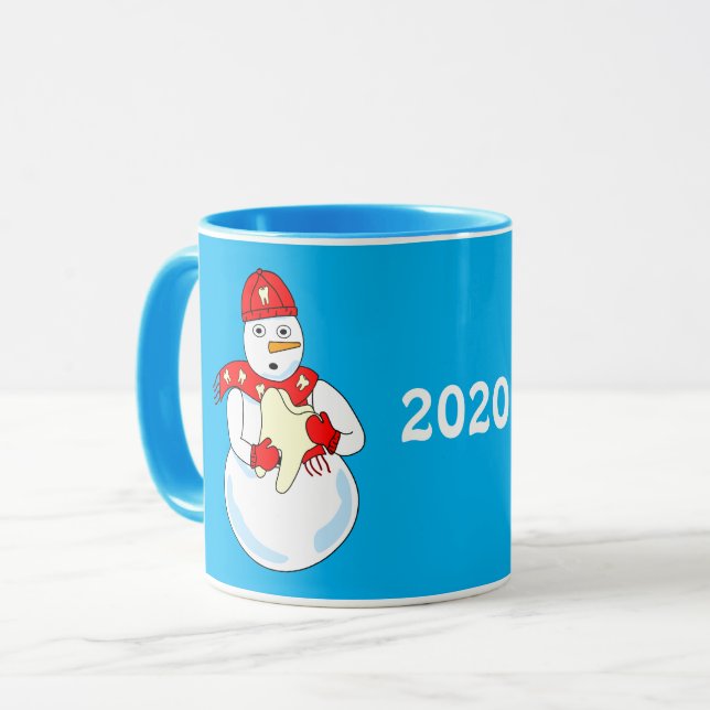 Caneca Snowman Tooth (Frente Esquerda)