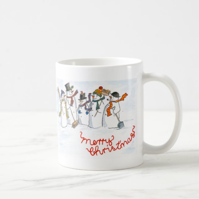 Caneca Snowmen Ringer Mug (Direita)