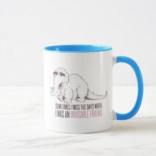 Caneca Snuffleupagus Às vezes eu sinto falta dos dias