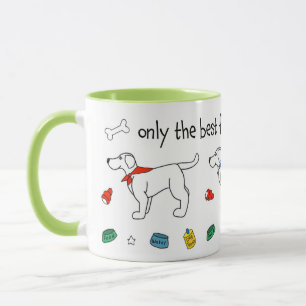 Caneca "Só o Melhor para o meu Pequeno Amigo" Cão de Serv
