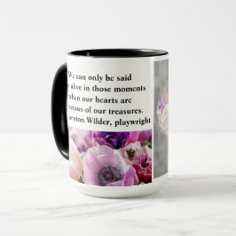 Caneca Só podemos dizer que estamos vivos nesses momentos