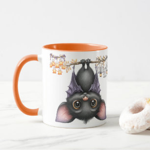 Caneca Só por aí, morcegos