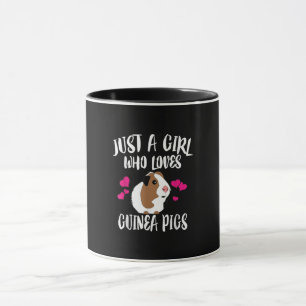 Caneca Só Uma Garota Que Ama A Guiné Pigs Guiné Pig Gi