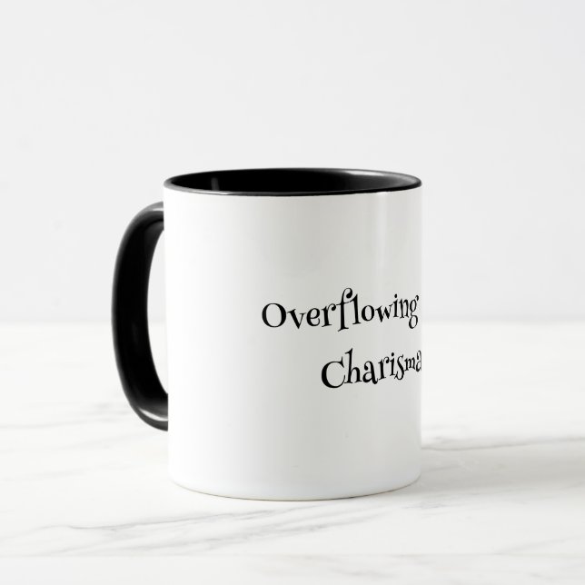 Caneca Sobrecarga com Charisma Mug (Frente Esquerda)