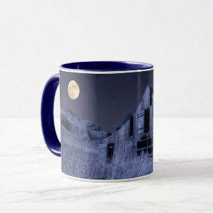 Caneca Sobrecarga da Lua Completa Velha Casca Atnada