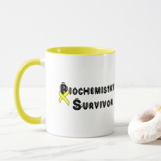 Caneca Sobrevivência bioquímica (Com Donut)