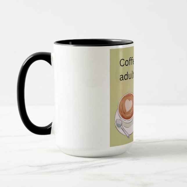 Caneca Sobrevivência do Café Mug 😂 | Presente Para Vida  (Esquerda)