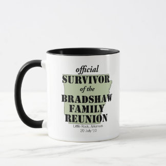 Caneca Sobrevivência Oficial da Reunião Familiar (verde)