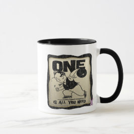 Caneca Sobrevivente de câncer Testicular engraçado