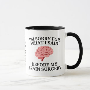 Caneca Sobrevivente de cirurgia cerebral