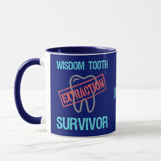 Caneca Sobrevivente de Extração Dente de Sabedoria Person (Esquerda)