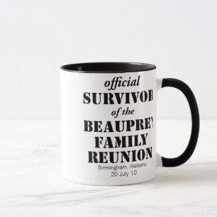 Caneca Sobrevivente Sindical da Família Mug - Em Qualquer