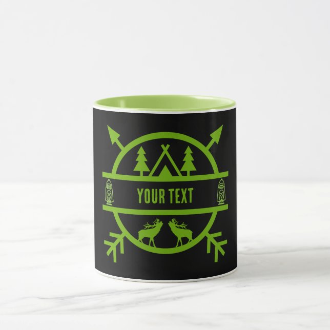 Caneca Sobreviventes da Natureza da Bushcraft (Centro)