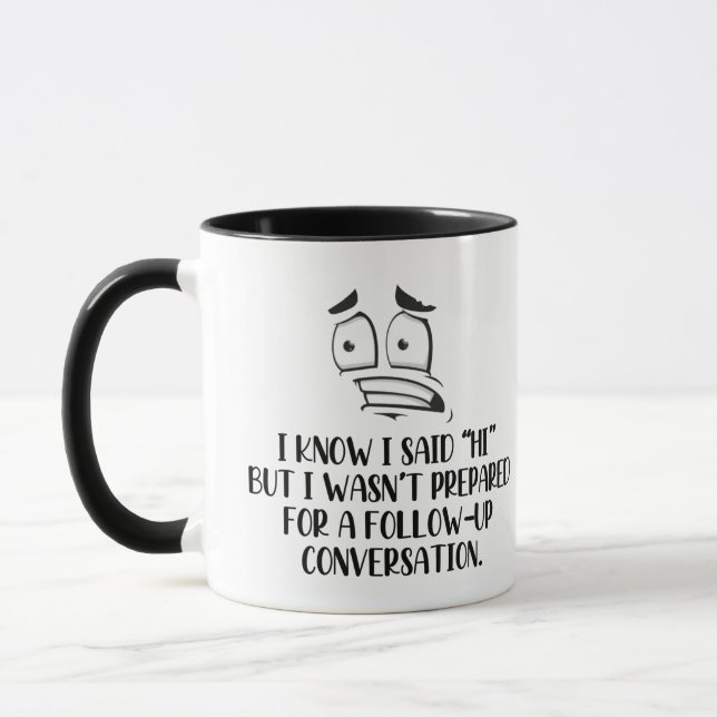 Caneca Socialmente Desajeitado (Esquerda)