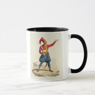 Caneca Soldado turco, 'dos trajes do vário Nat