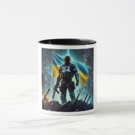 Caneca Soldado Ucraniano da Esperança