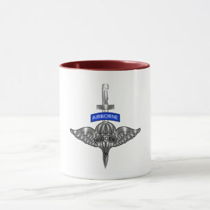 Caneca Soldados Aéreos Incríveis De Paraquedas