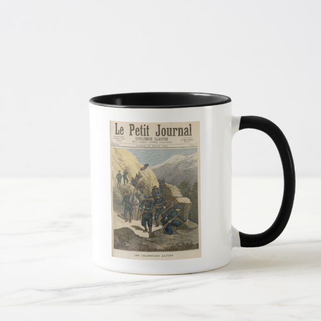 Caneca Soldados de infantaria da montanha (Direita)