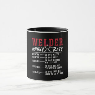 Caneca Soldadura Por Taxa Horária Soldadura Por Carreira