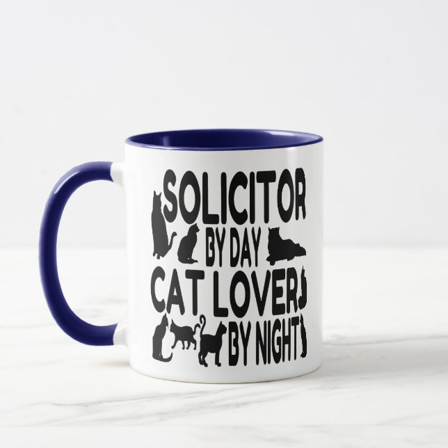 Caneca Solicitador do Cat Lover (Esquerda)