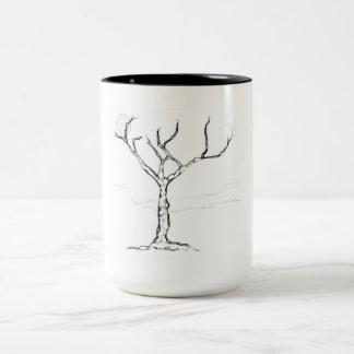 Caneca solitária da árvore