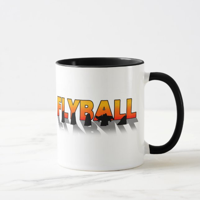 Caneca Sombra de Flyball (Direita)