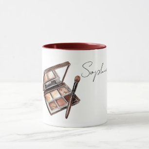 Caneca Sombra Para Olhos Creme Marrom