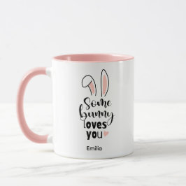 Caneca Some Bunny Loves You Happy Easter Gift