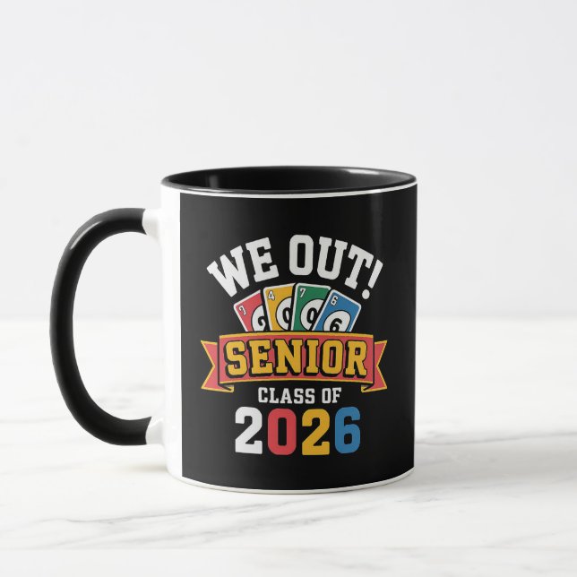 Caneca Somos a Turma de Formandos de 2026 (Esquerda)