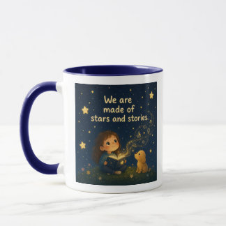 Caneca Somos Feitos de Estrelas e Histórias
