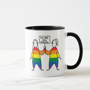 Caneca Somos Todos Iguais