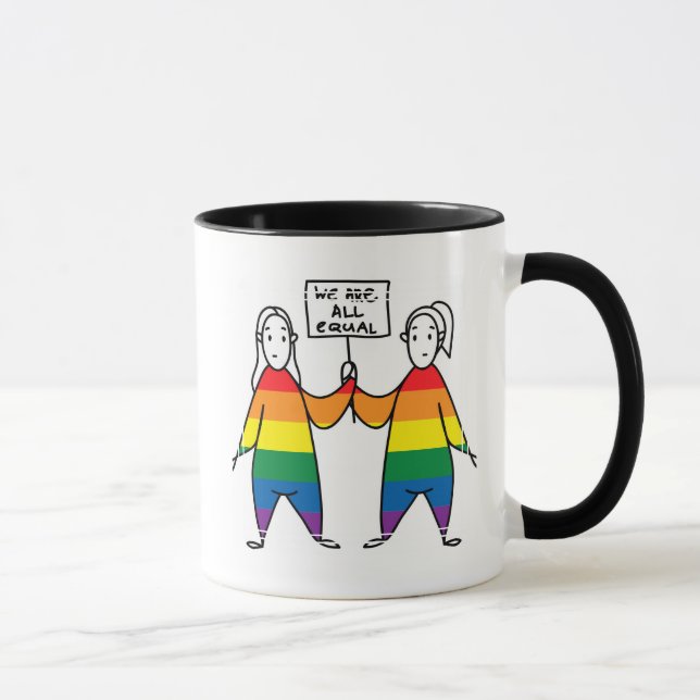 Caneca Somos Todos Iguais (Direita)