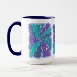Caneca Sonhador - Lua e Estrelas!