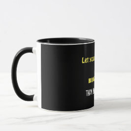 Caneca Sonhe Grande, Sip Maior, O MÚLTIMO MUG Motivaciona