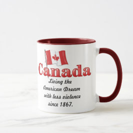 Caneca Sonho canadense