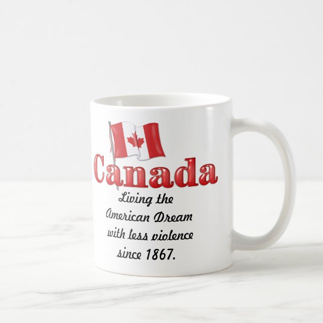 Caneca Sonho canadense (Direita)