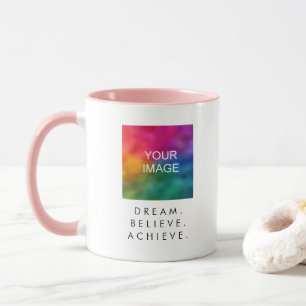 Caneca Sonho De Sucesso Acredita Em Alcançar Cotação De T